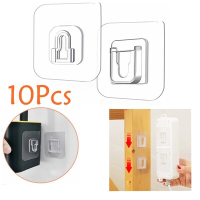 Double-Sided Adhesive Wall Hooks 10 psc