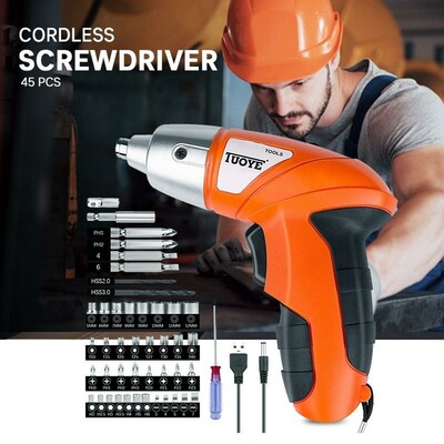 45 Pieces Cordless Screw Driver (P00522)