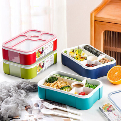 2 layer Large Capacity Lunch Box (P02418)