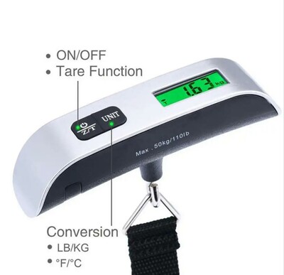 Hanging Luggage Scale (P02620)